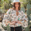 Thumbnail: Western Print Peasant Blouse