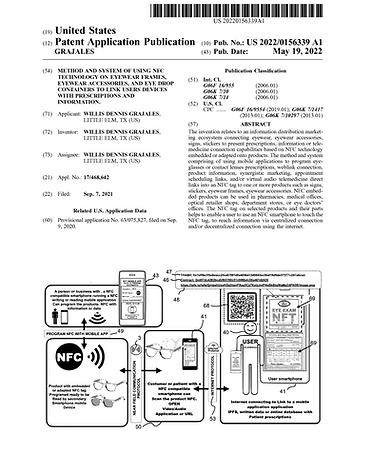 Need Eye Exam Patent Invention