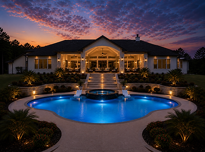 Custom swimming pool The Woodlands Texas 77382 Carleton Woods