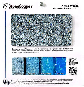 Aqua white