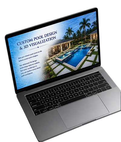 animated laptop with website open
