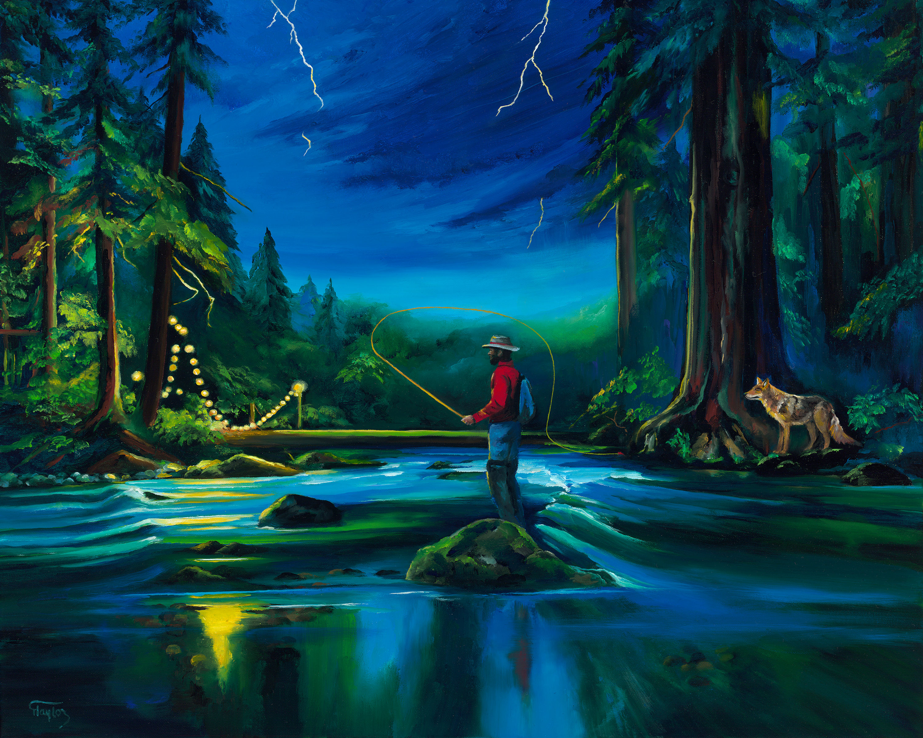 Fishing The Light Fantastic- Open Edition Print