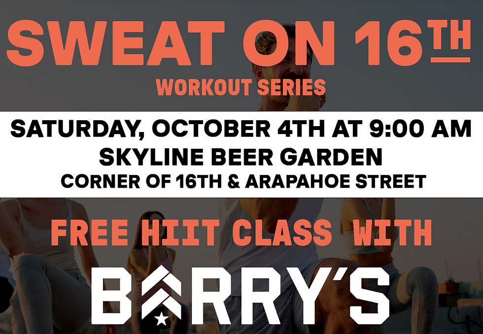 Sweat on 16th Street