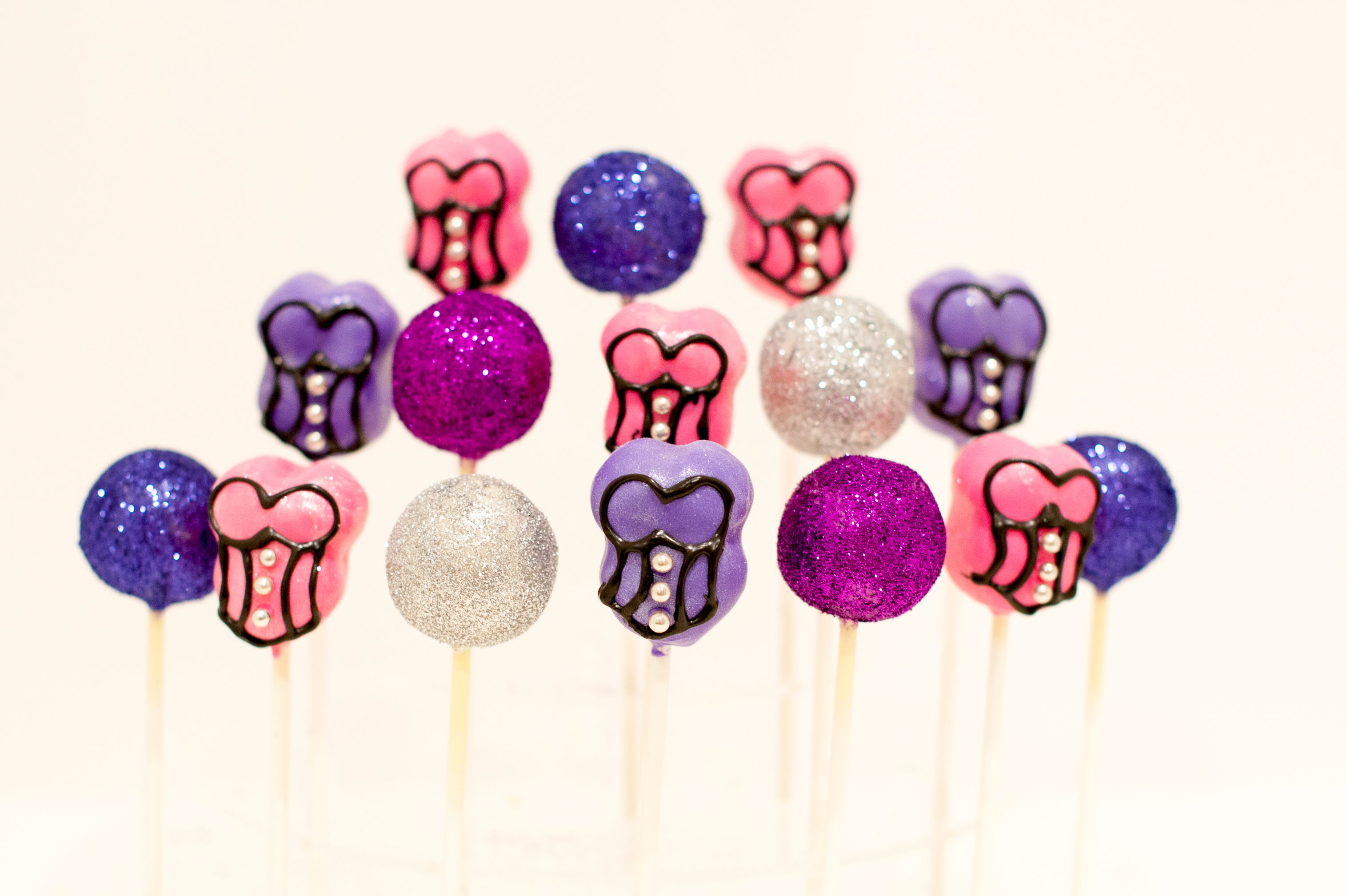 Corset Cake Pops - 1 dozen