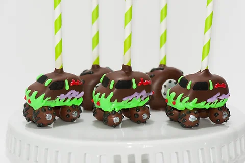 Monster Truck Cake Pops 1 Dozen Scrumpoptious Monster Truck Cake Pops 1 Dozen Scrumpoptious