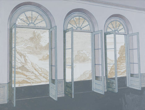 Die Zurückgezogenheit des Blickes Arno Synaeve Museum Kurhaus Kleve