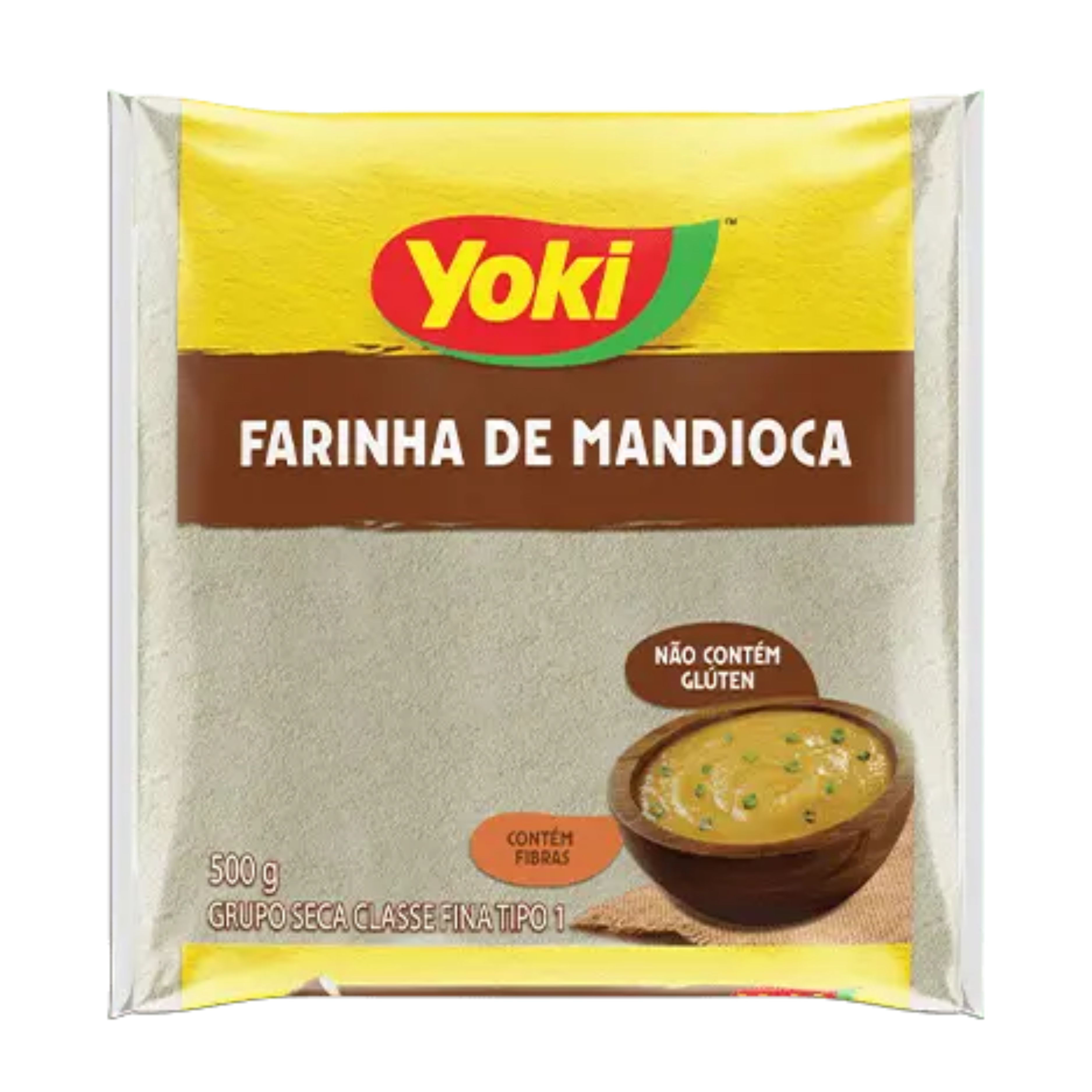 Farofa Temperada de Mandioca Yoki 400g