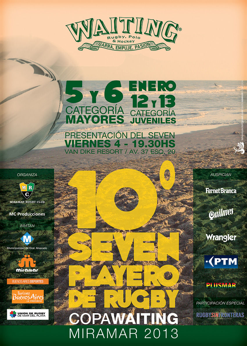 Poster 10º Seven Rugby