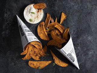 Sweet potato wedges