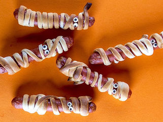 HALLOWEEN - Sausage mummies