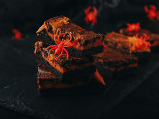 HALLOWEEN – Brownies cheesecake