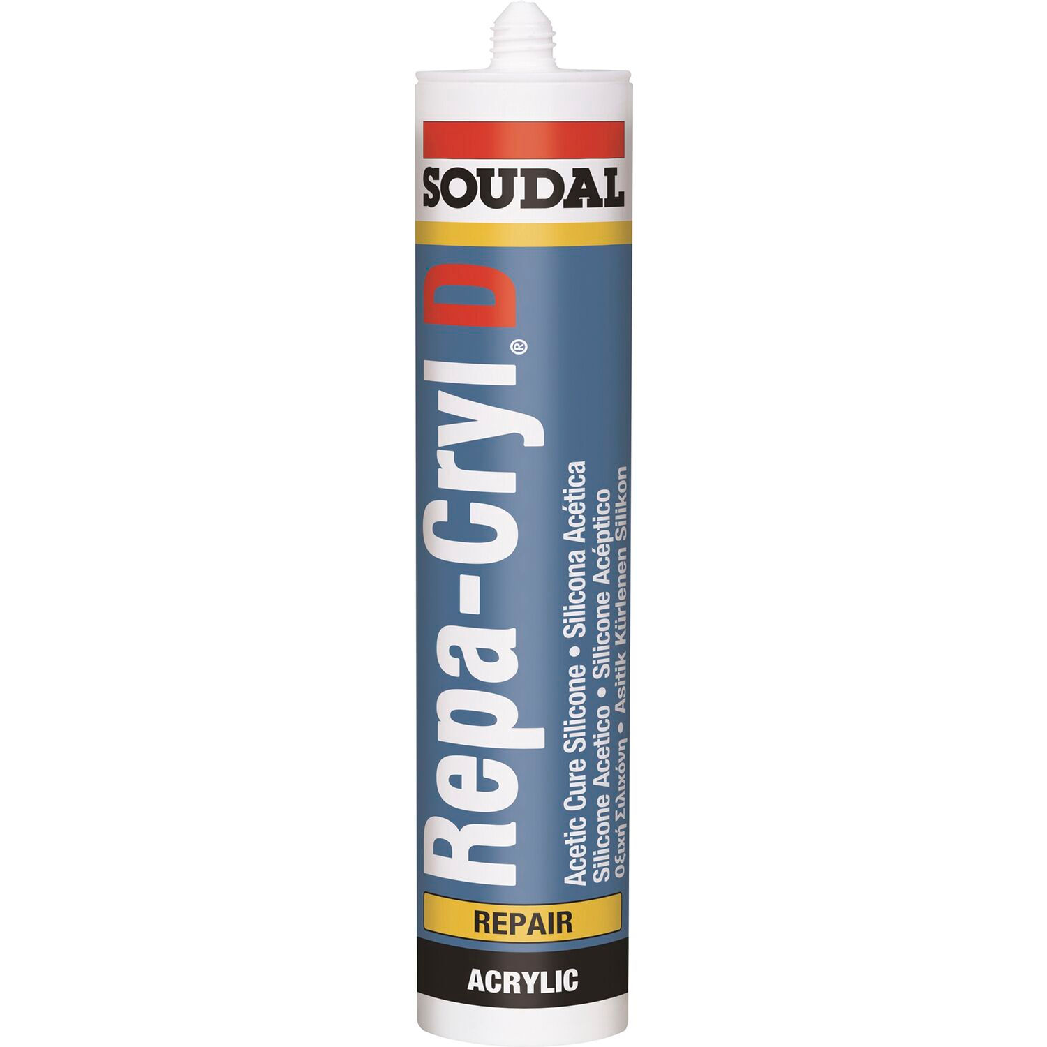 Soudal Struktur-Acryl - Repacryl D, weiss - 310ml