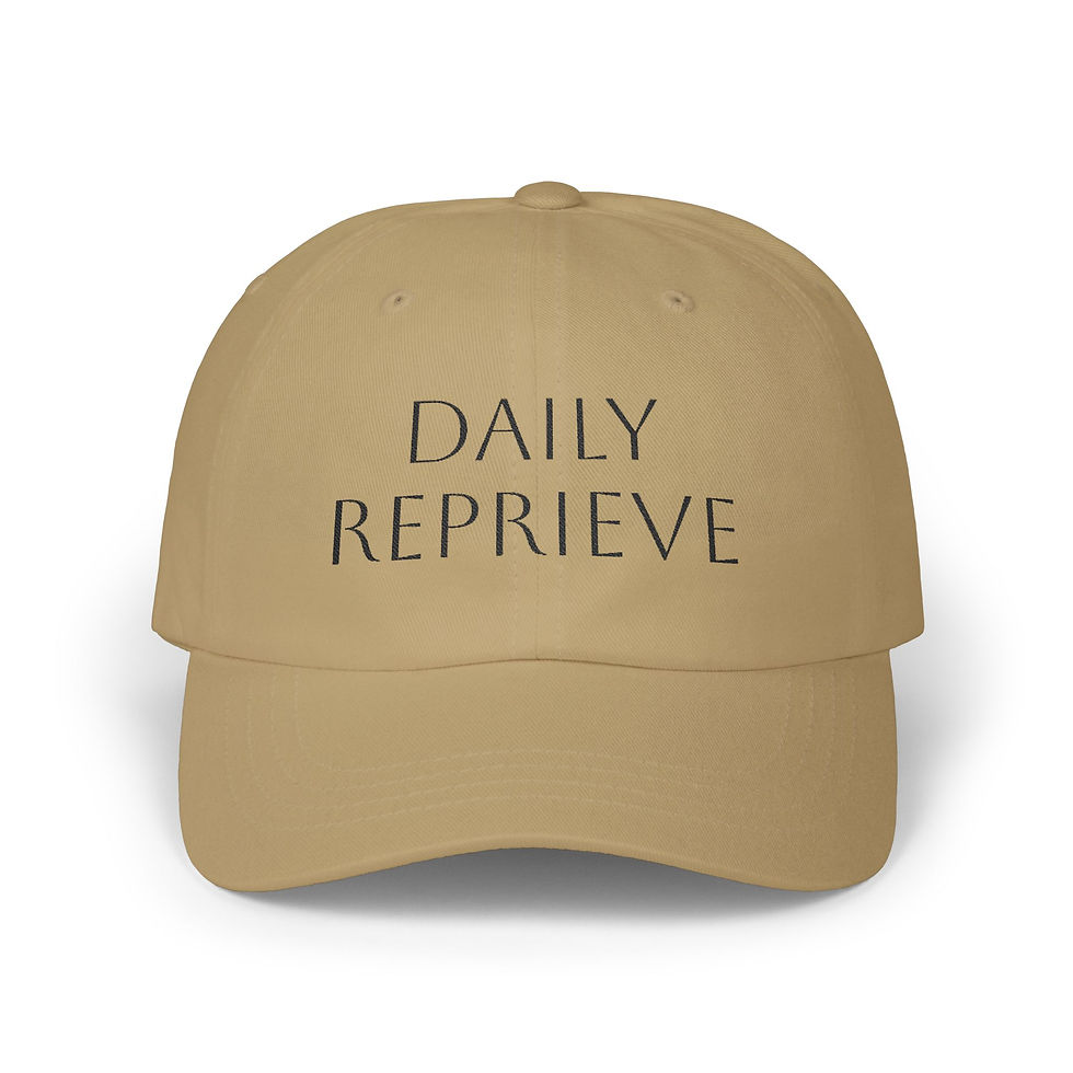 Thumbnail: PUNONONE.COM "Daily Reprieve" Classic Dad Baseball Cap, Comfortable Feels Good!