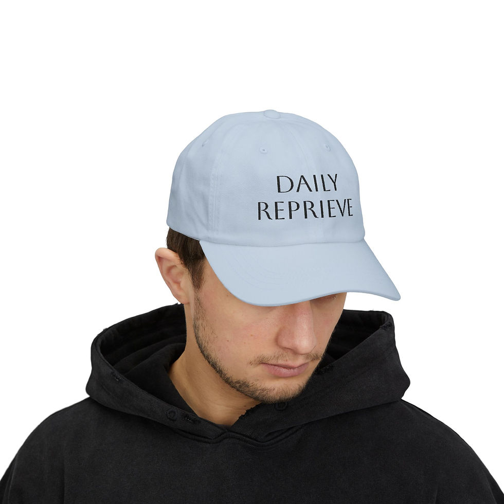 Thumbnail: PUNONONE.COM "Daily Reprieve" Classic Dad Baseball Cap, Comfortable Feels Good!