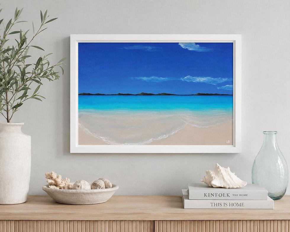Thumbnail: Gently Drift Away: Coastal Interiors, Calming Beach Wall Art