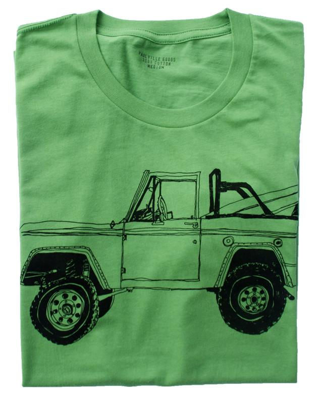Thumbnail: Bronco Surf Trip T-Shirt — Leaf Green