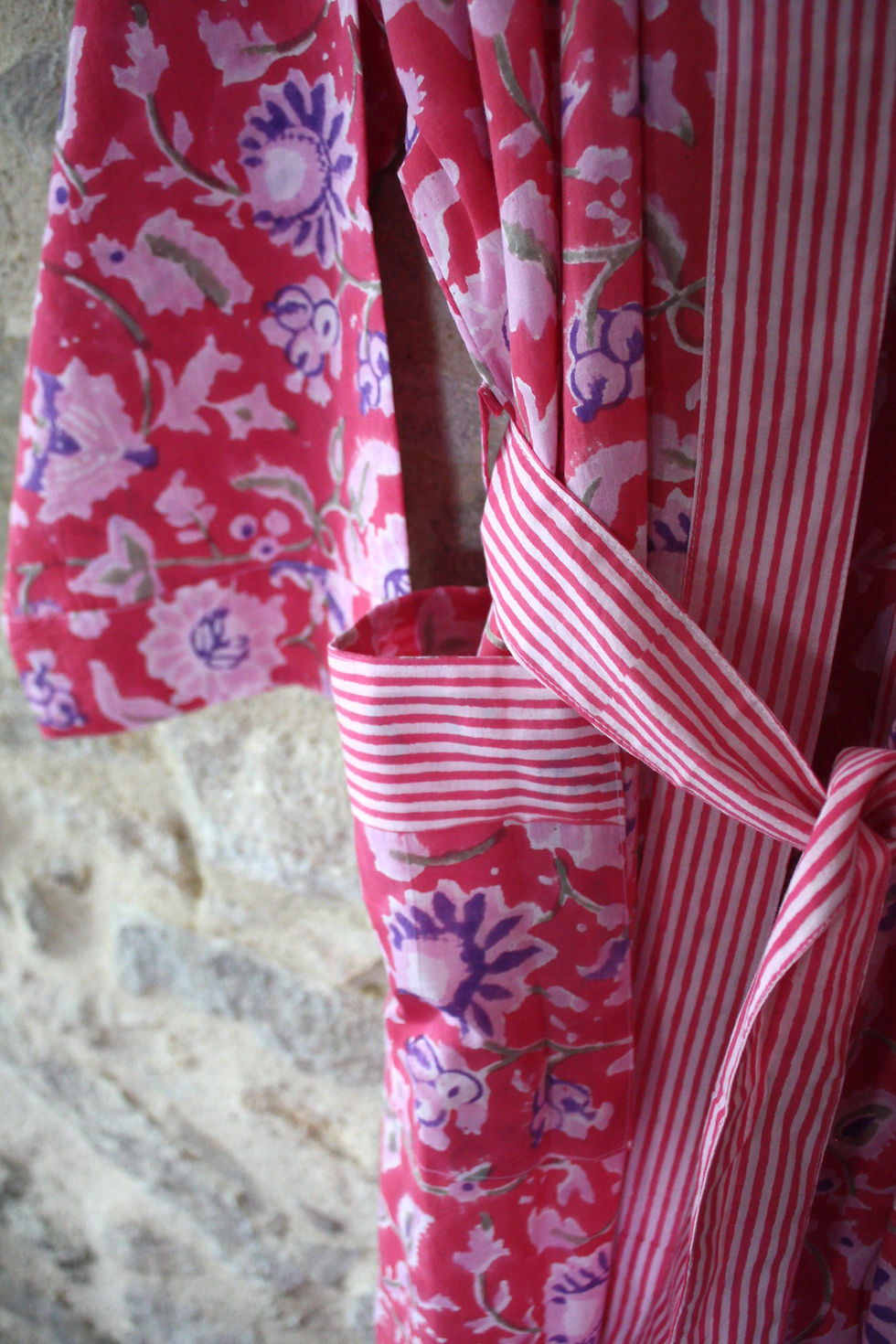 Miniature : kimono Gardénia rose