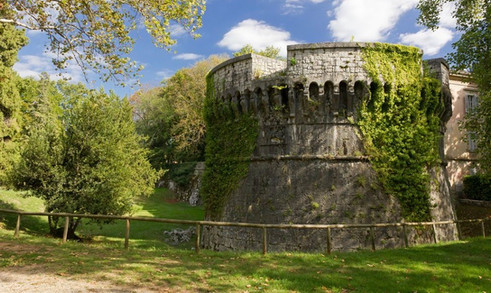 Een bastion van het Fort van Gradisca