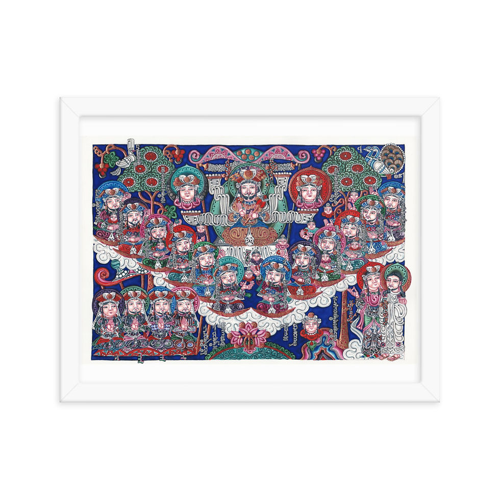 Thumbnail: Framed photo paper poster