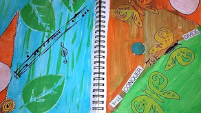 Featured Artwork: Art Journaling Session 2
