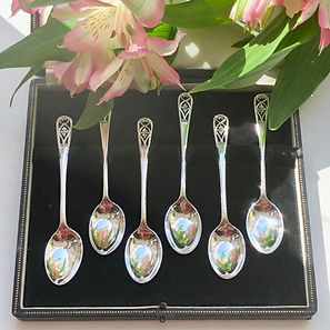 Sterling Silver Sheffield 1913 Coffee/Tea Spoons