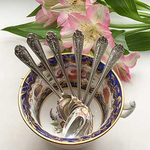 Sterling Silver Tea Spoons London 1913