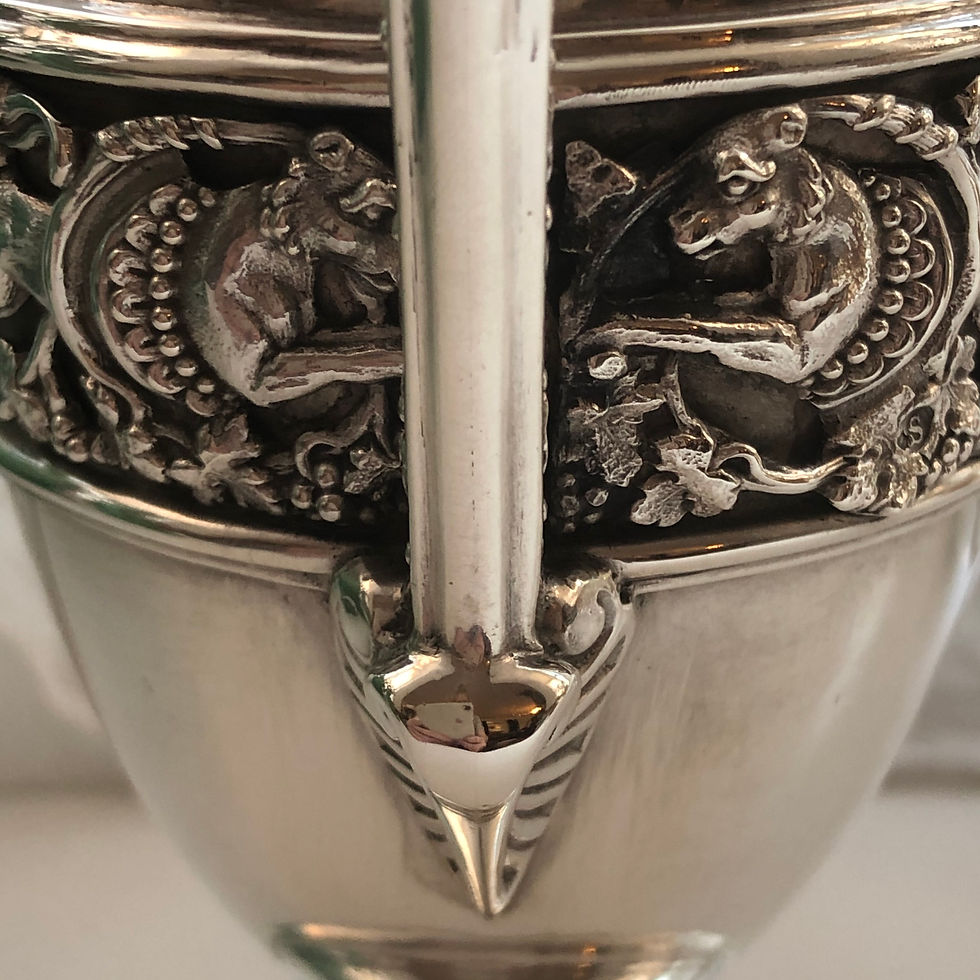 Thumbnail: A Victorian Silver Milk Jug London 1877 by Stephen Smith.