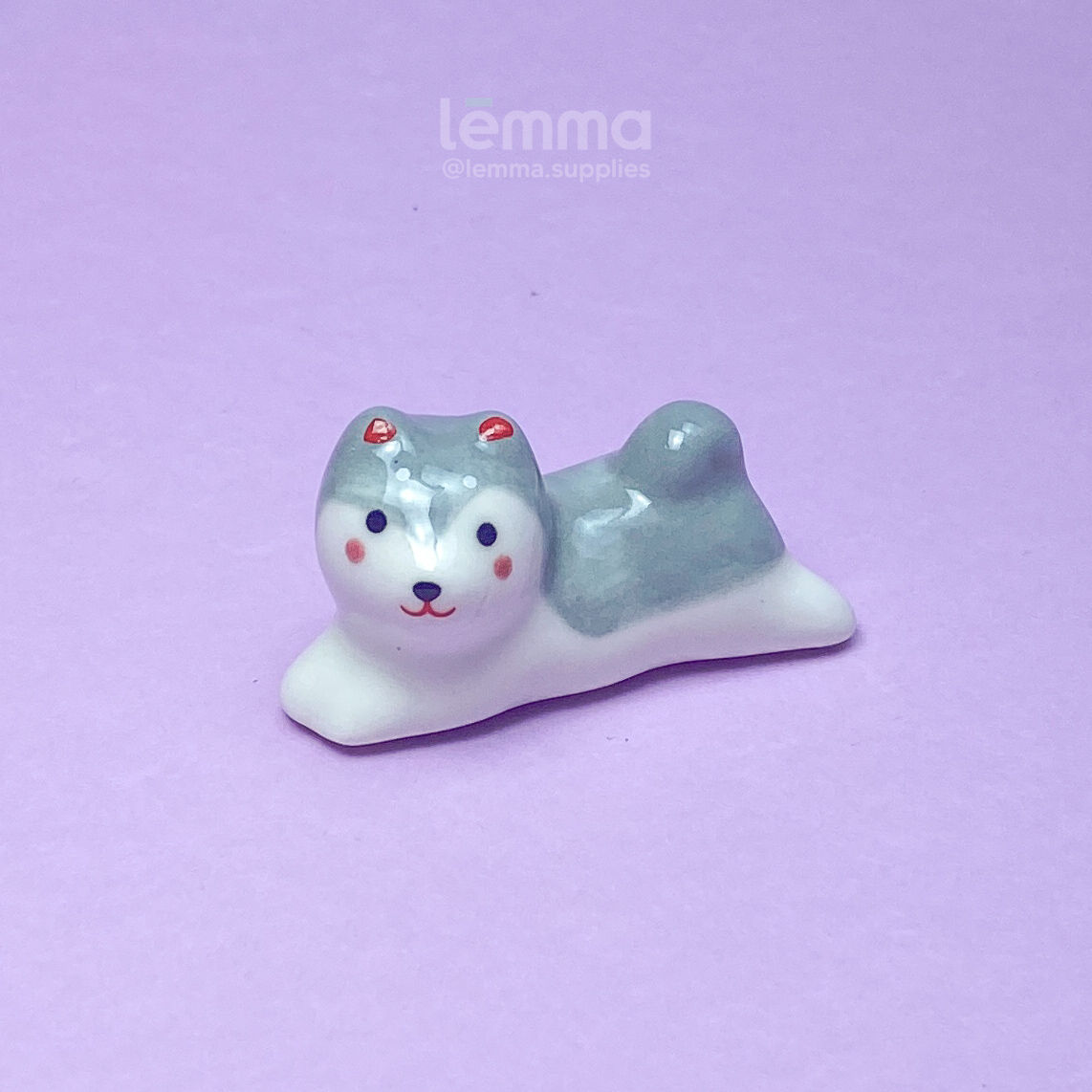 Descanso para pincel/lápiz: Shiba