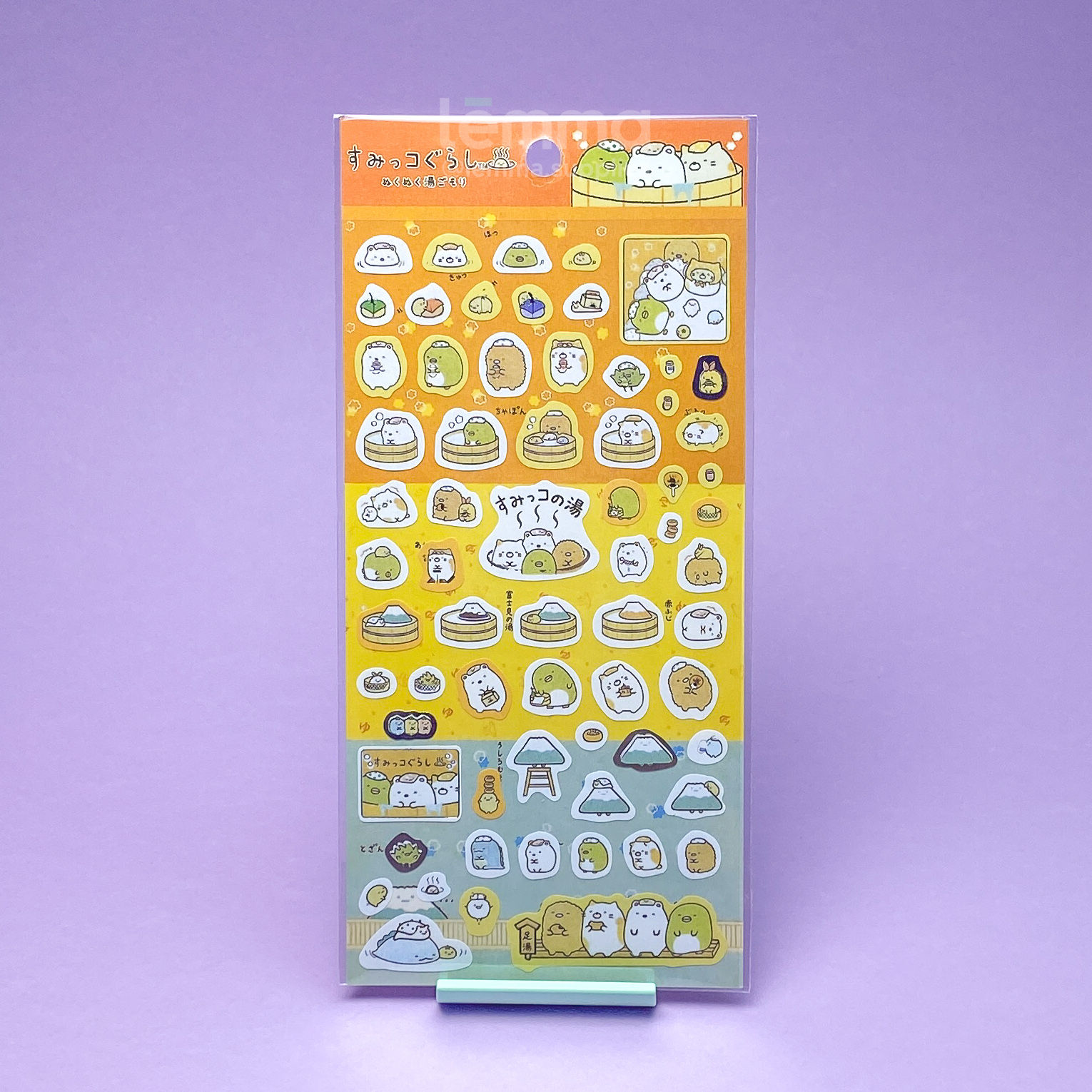 Lamina de stickers Sumikko Gurashi