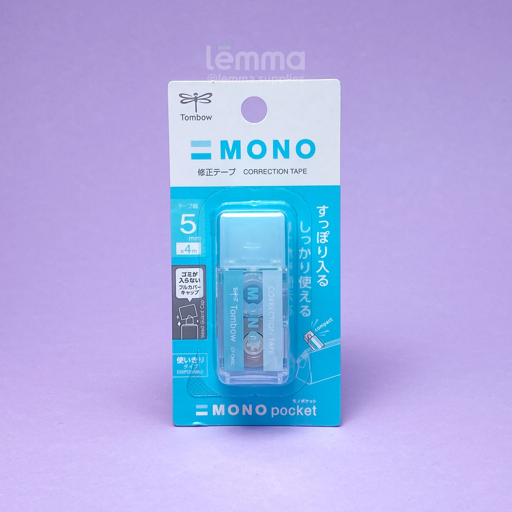 TomBow | Cinta Correctora MONO pocket