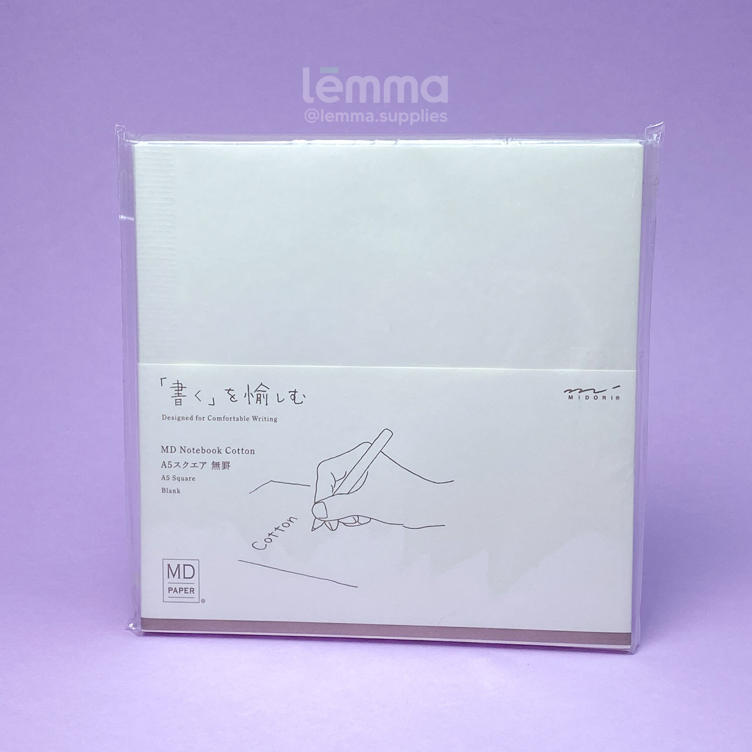 Midori | Libreta MD Notebook, Cotton