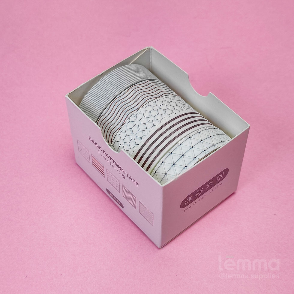Miniatura: Washi Tape Set (con patrón)