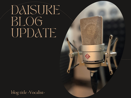 Daisuke【BLOG】更新