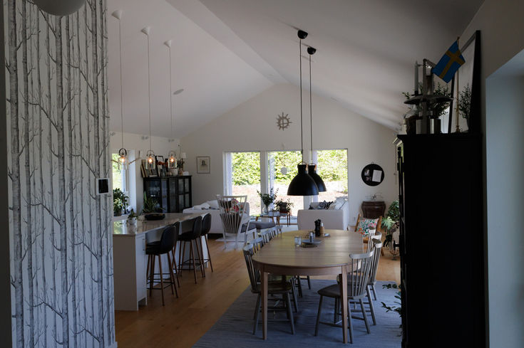 Enplanshus Enbostadshus Villa Arkitektritat