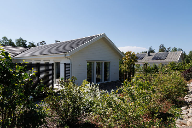 Enplanshus Enbostadshus Villa Arkitektritat