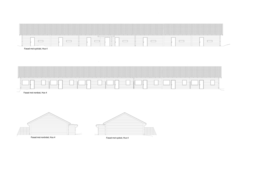 Fasadritning Ritning Arkitektritat