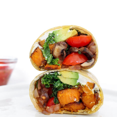 VEGAN BREAKFAST BURRITO