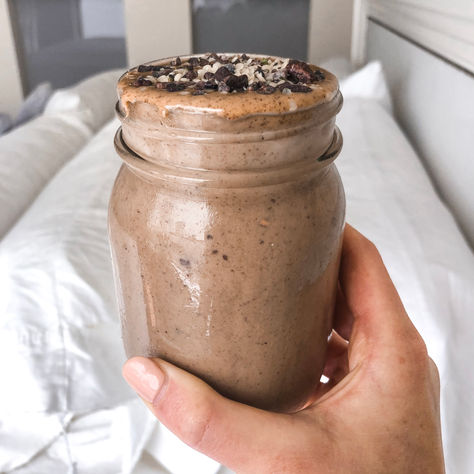 Sugar Free Choc Chip Protein Smoothie