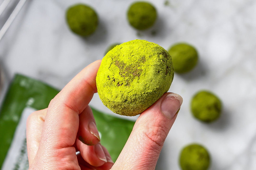 Moringa Avocado Chocolate Balls
