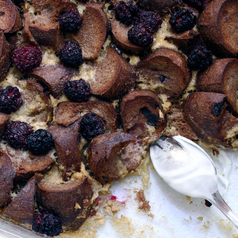 BARELY BREAD PUDDING