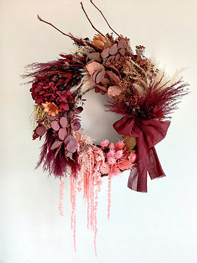 boho bloemstukken droobloemen kopen maatwerk bloemstukken jabbekekrans hoop Jabbeke Brugge droogbloemen bloemen coco bloom deco decoratie