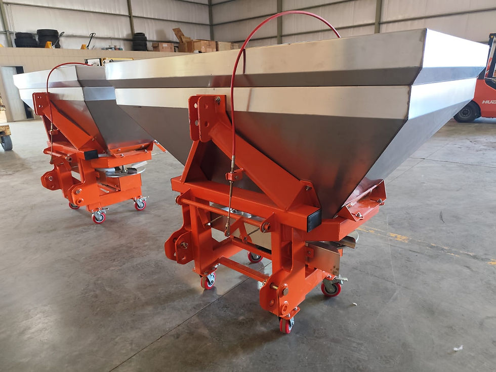 Miniatura: FERTILIZADORA AGRICOLA DOBLE GIMAK 2FX-1000 KG