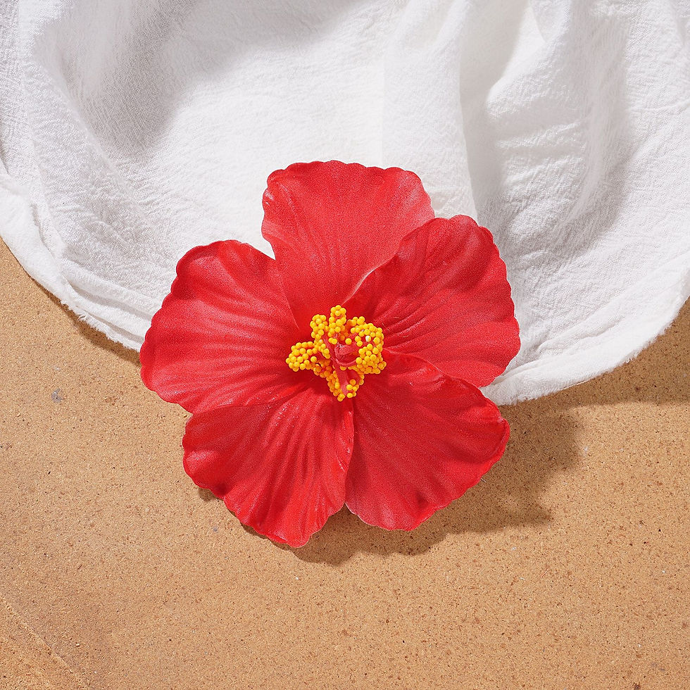 Miniature : Pince a fleur hibiscus 