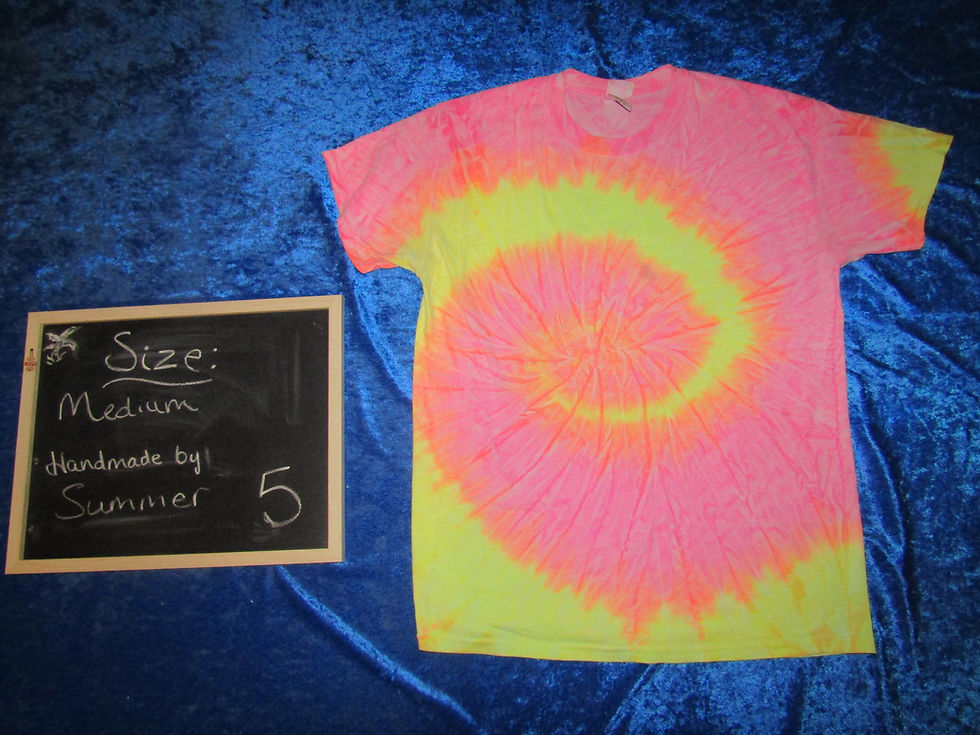 Thumbnail: Tye Dye Shirts Size Medium
