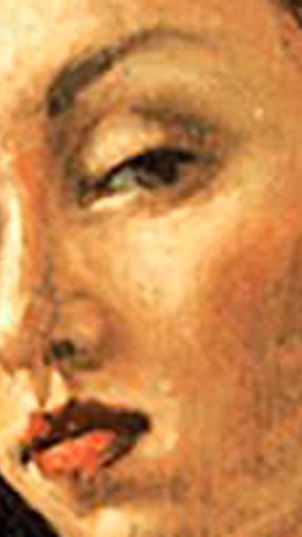 Clarice Lispector, a maior escritora brasileira de todos os tempos, retratada por Giorgio de Chirico.
