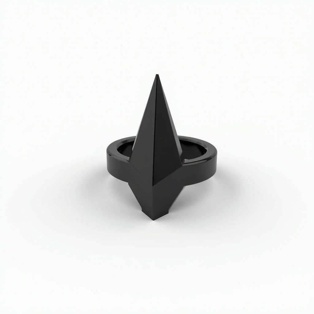 Geometric Spike Ring