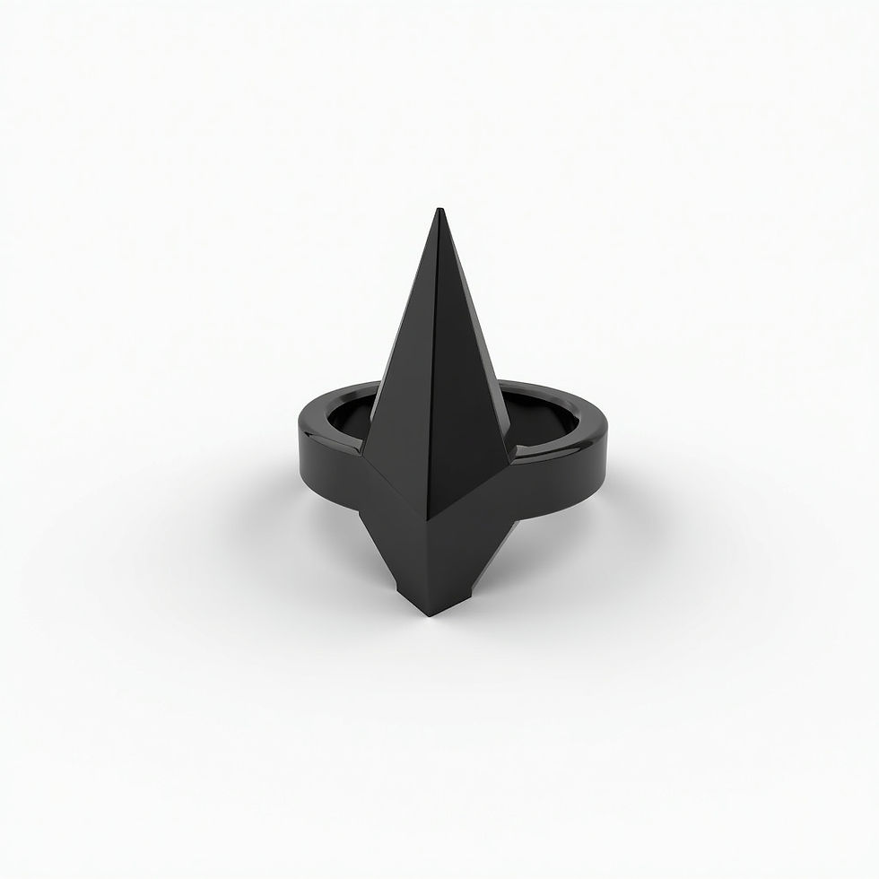 Geometric Spike Ring