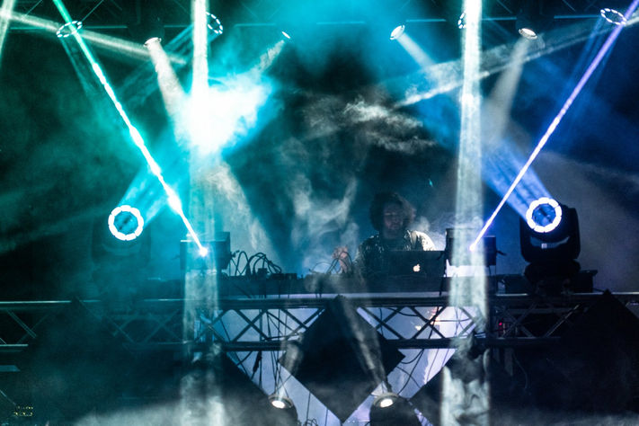 DJ CharlesTheFirst at What? Festival in Columbus Ohio in 2021