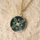 Thumbnail: Black & Green Persian Cross Pendant