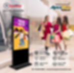 Thumbnail: Trueview E-Series Floor Mount Digital Signage Standee | Full HD Indoor Display